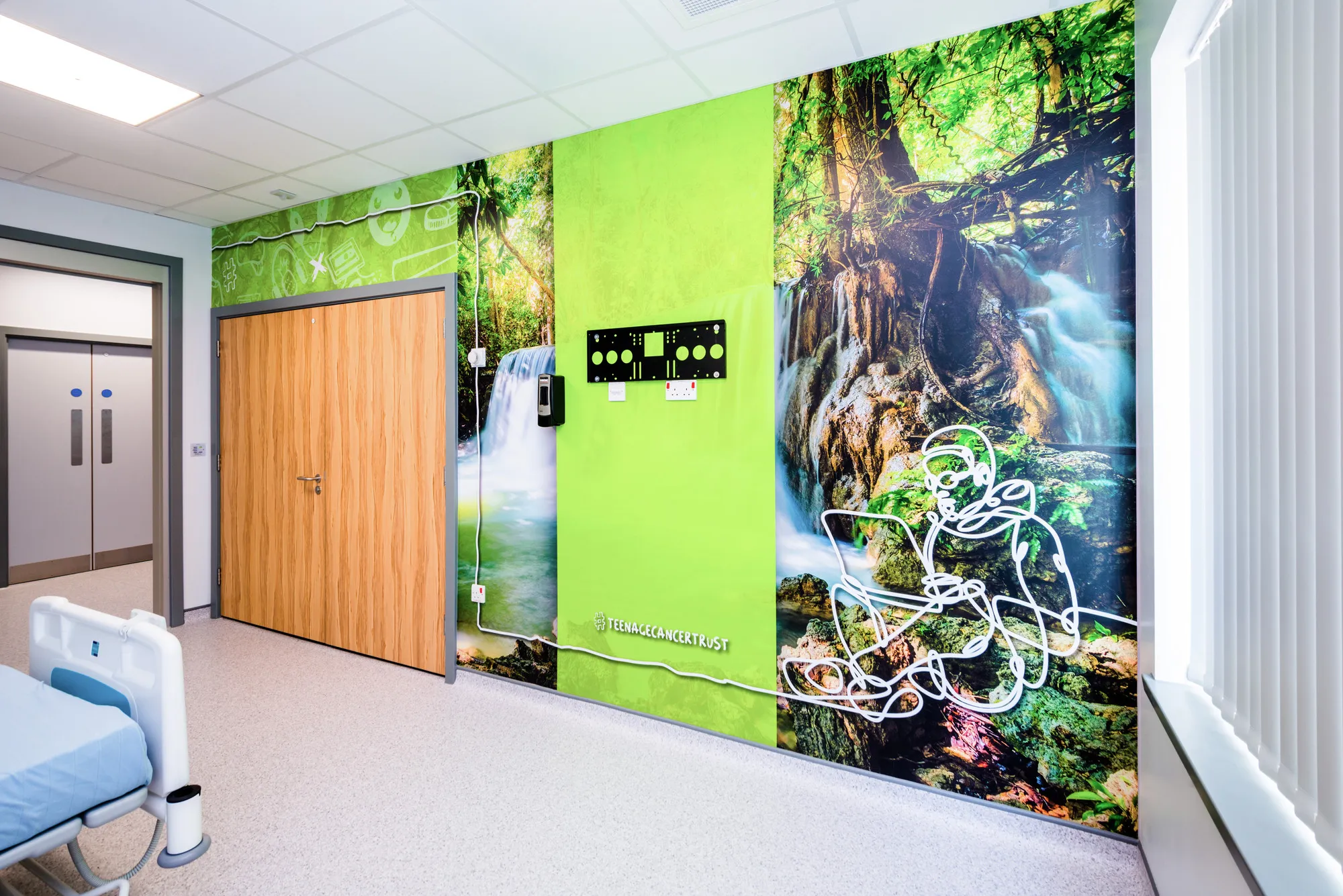 Birmingham Children's Hospital wall art by It'z Print & Design